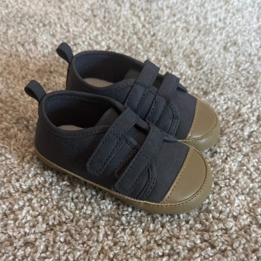 Carter's Baby Sneakers with Brown Toe